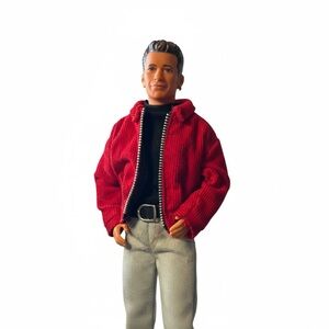 Vintage 1991 Beverly Hills90210 Dylan McKay (Luke Perry) Doll – Complete outfit